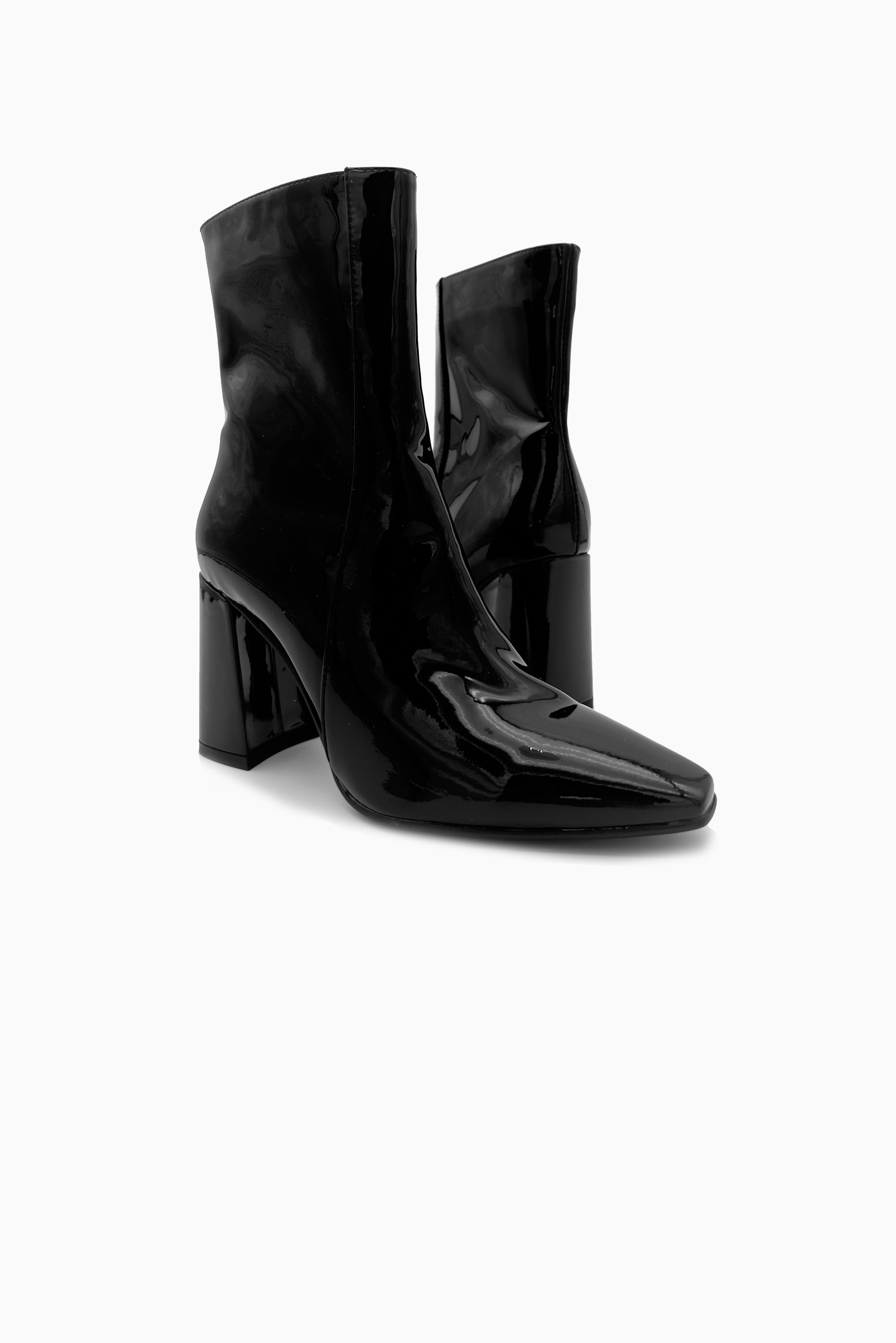 Marty Boot - Patent Black