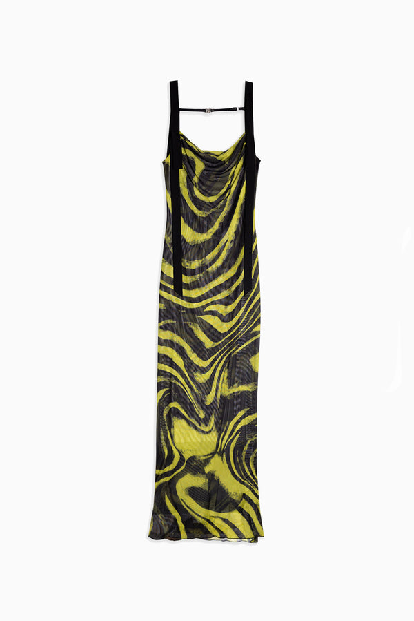 Aria Maxi Dress - Acid Zebra