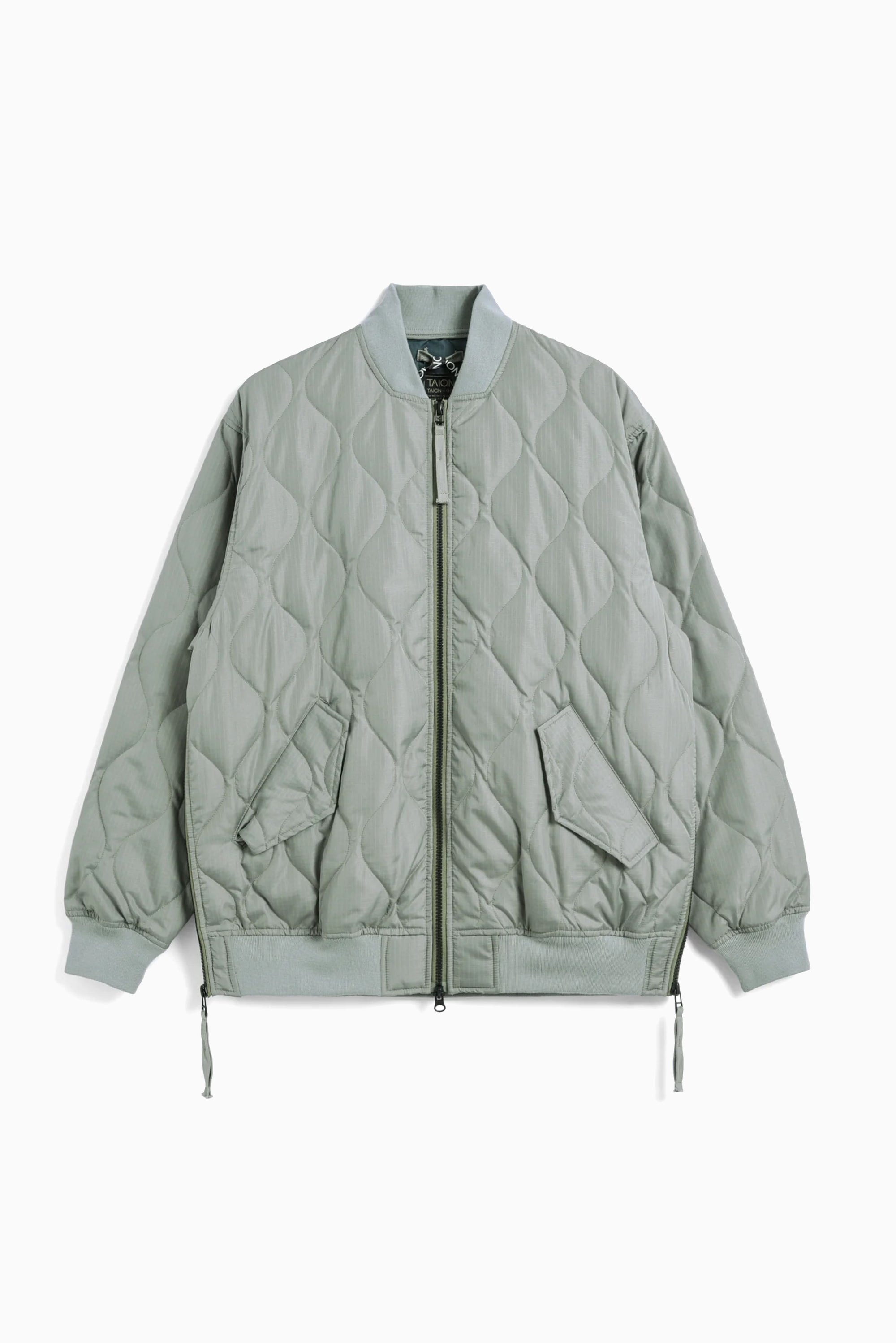 Military MA-1 Type Down Jacket - Sage Green