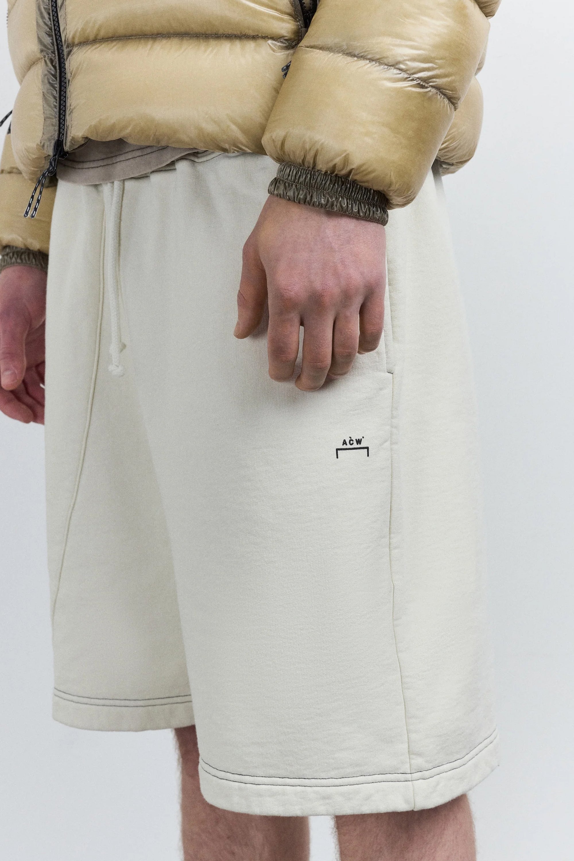 Millbank Sweat Shorts - Bone