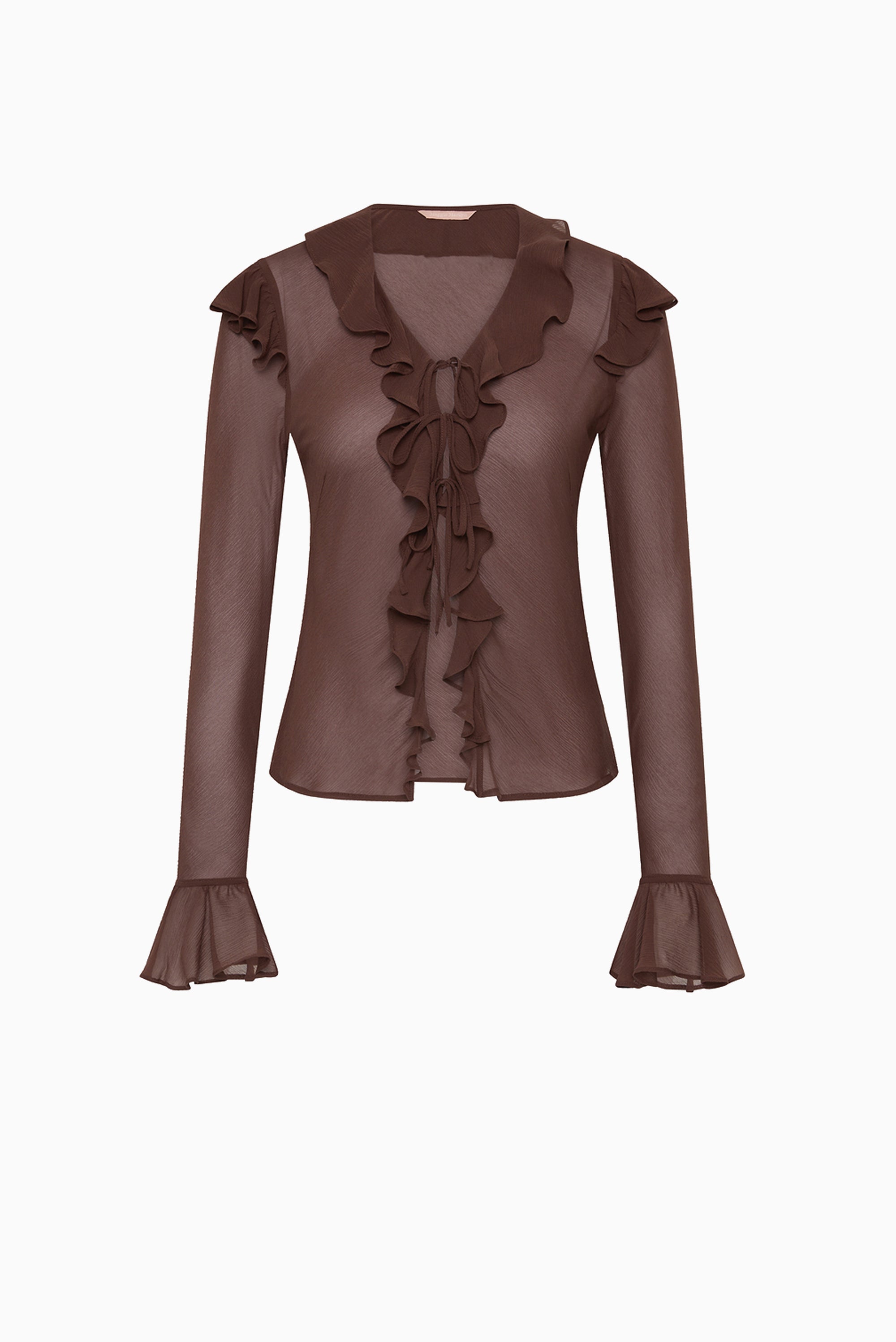 MAGGIE MARILYN Cool About It Top - Chocolate