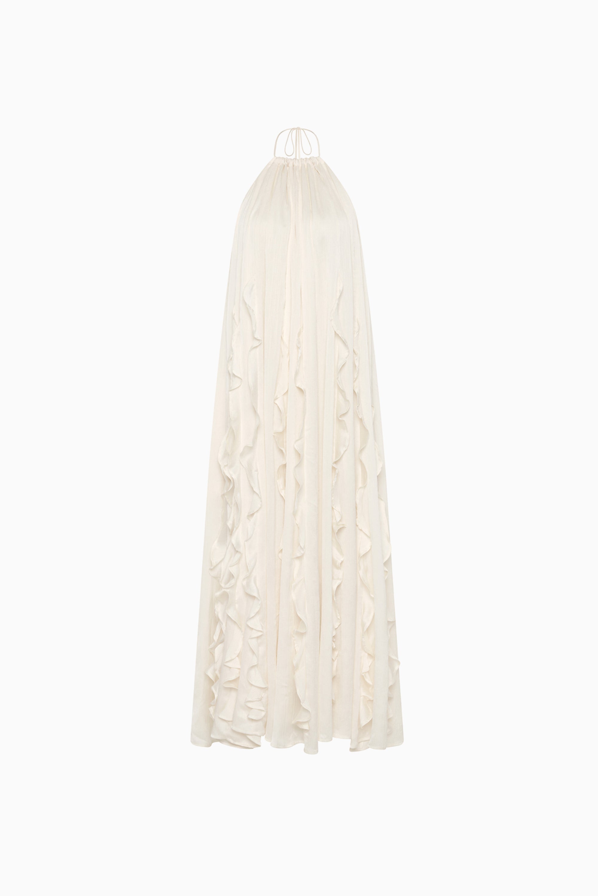 MAGGIE MARILYN Jellyfish Ruffle Dress - Pearl