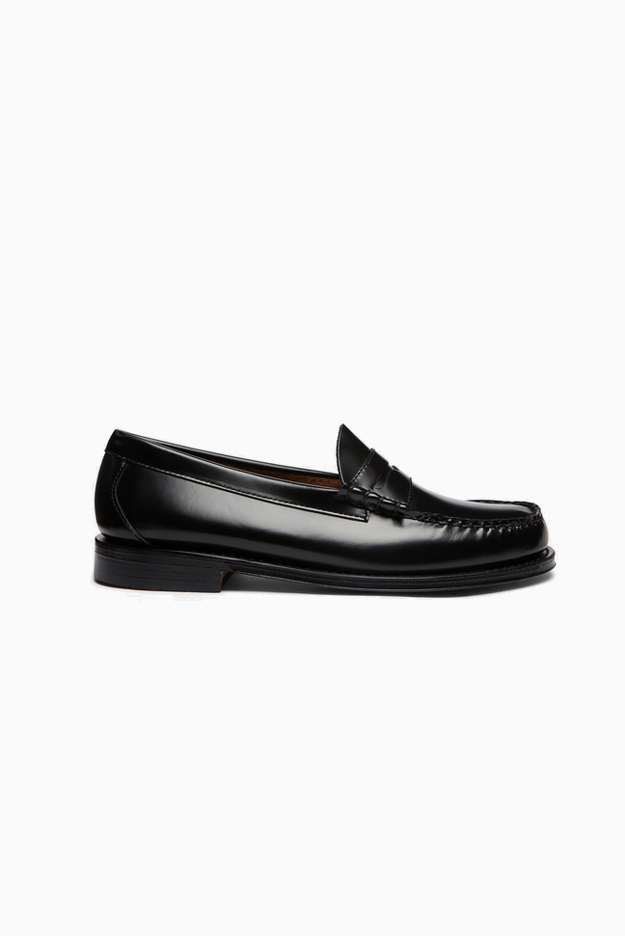 Larson Moc Penny - Black Leather