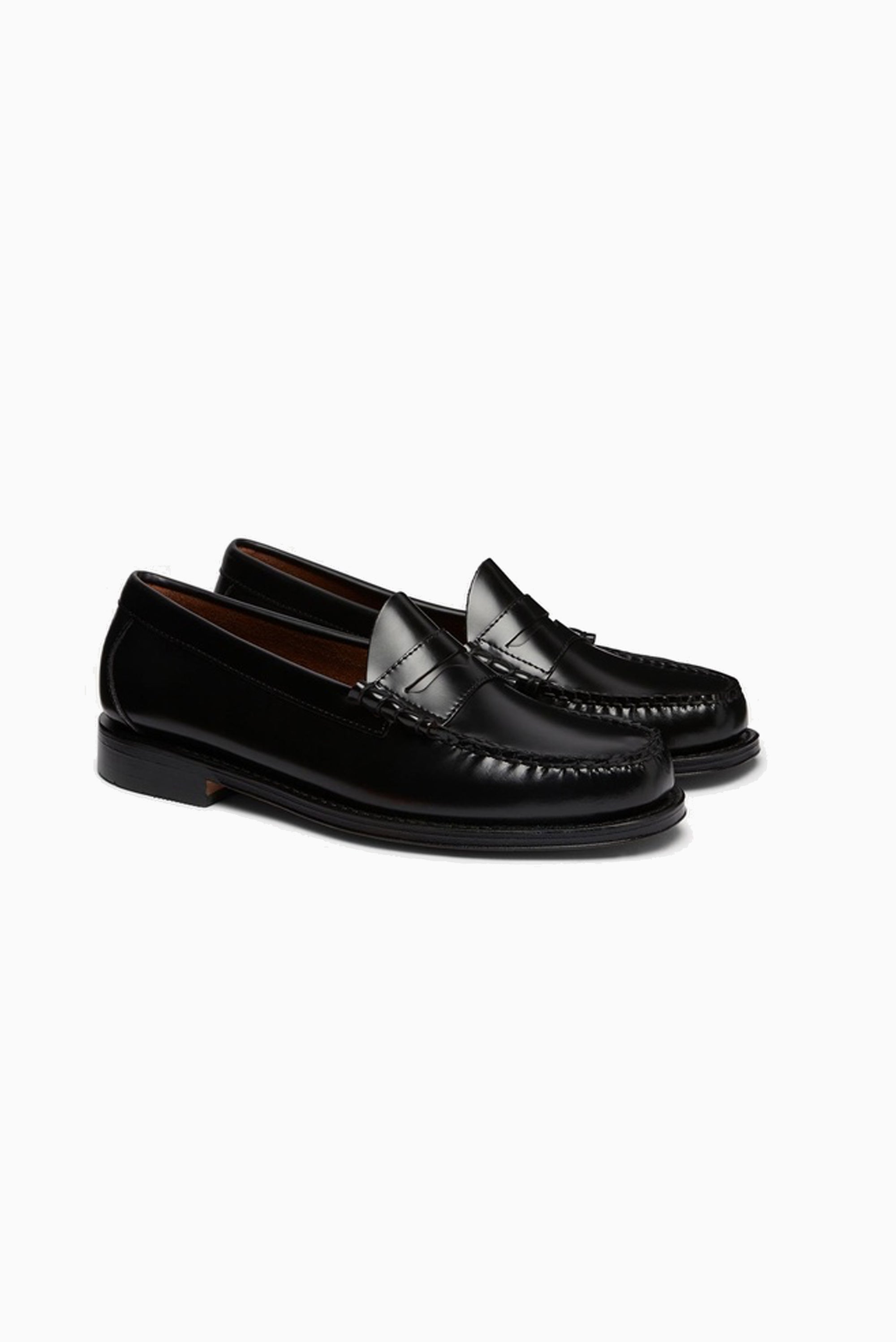 Larson Moc Penny - Black Leather