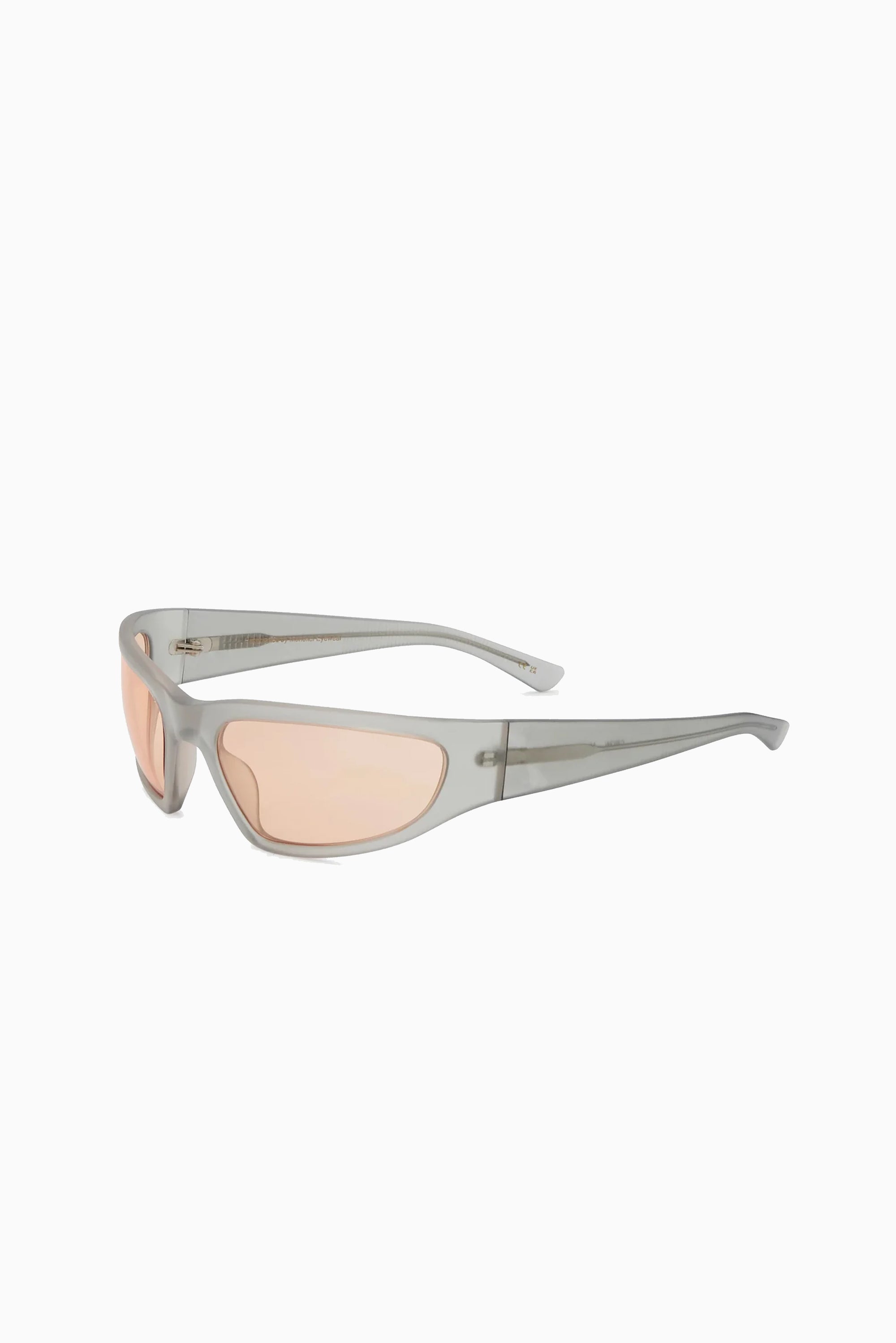 MONOKEL Crow Matt Grey - Orange Solid Lens