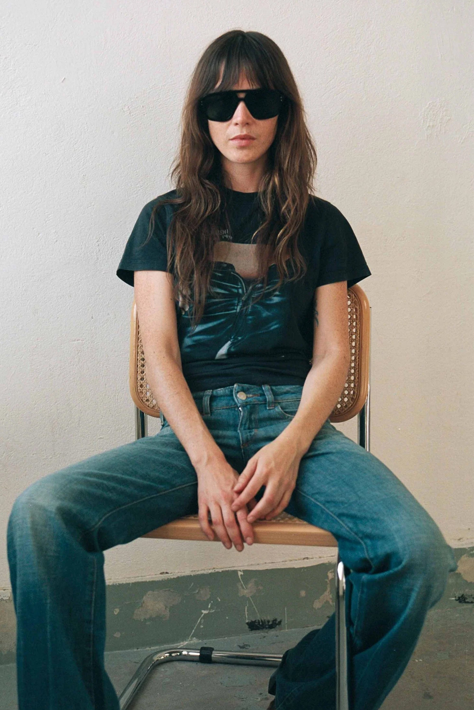 MONOKEL Jet Black Green Solid Lens