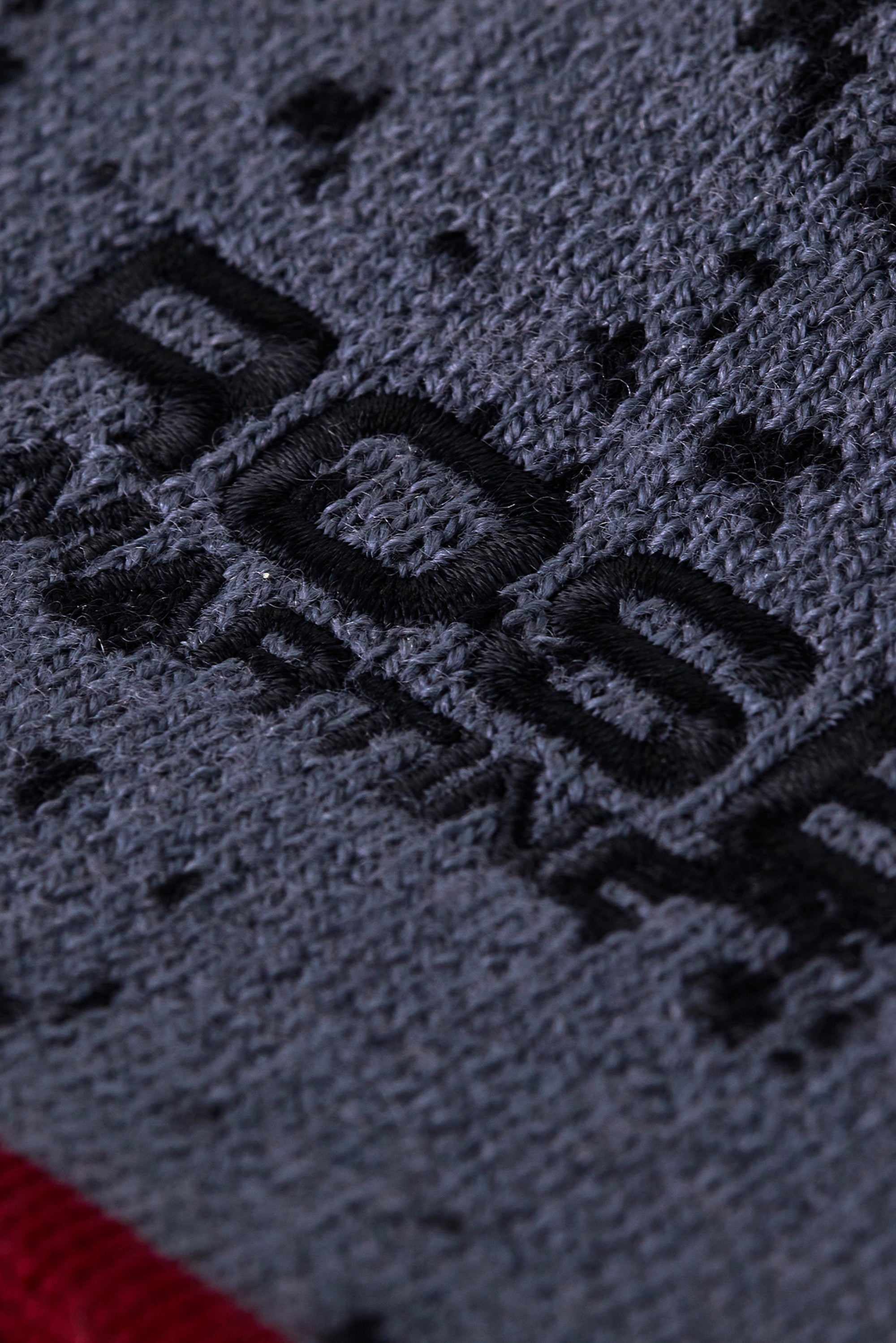 Martine Rose Reversible Beanie - Grey