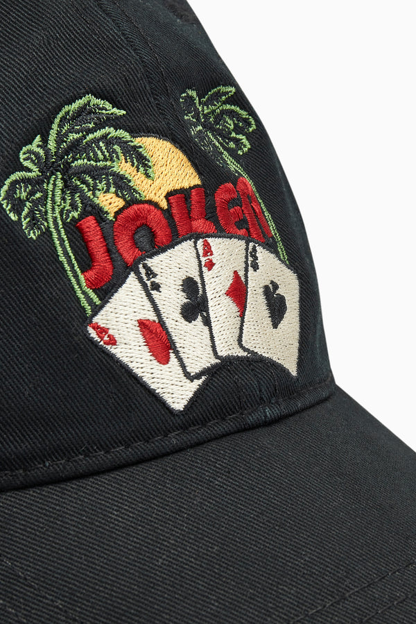 MARTINE ROSE Hoodie Cap -Black