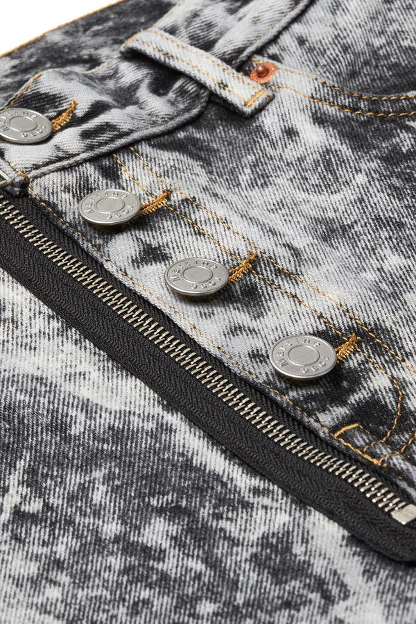 Martine Rose Zip Hem Jean - Grey