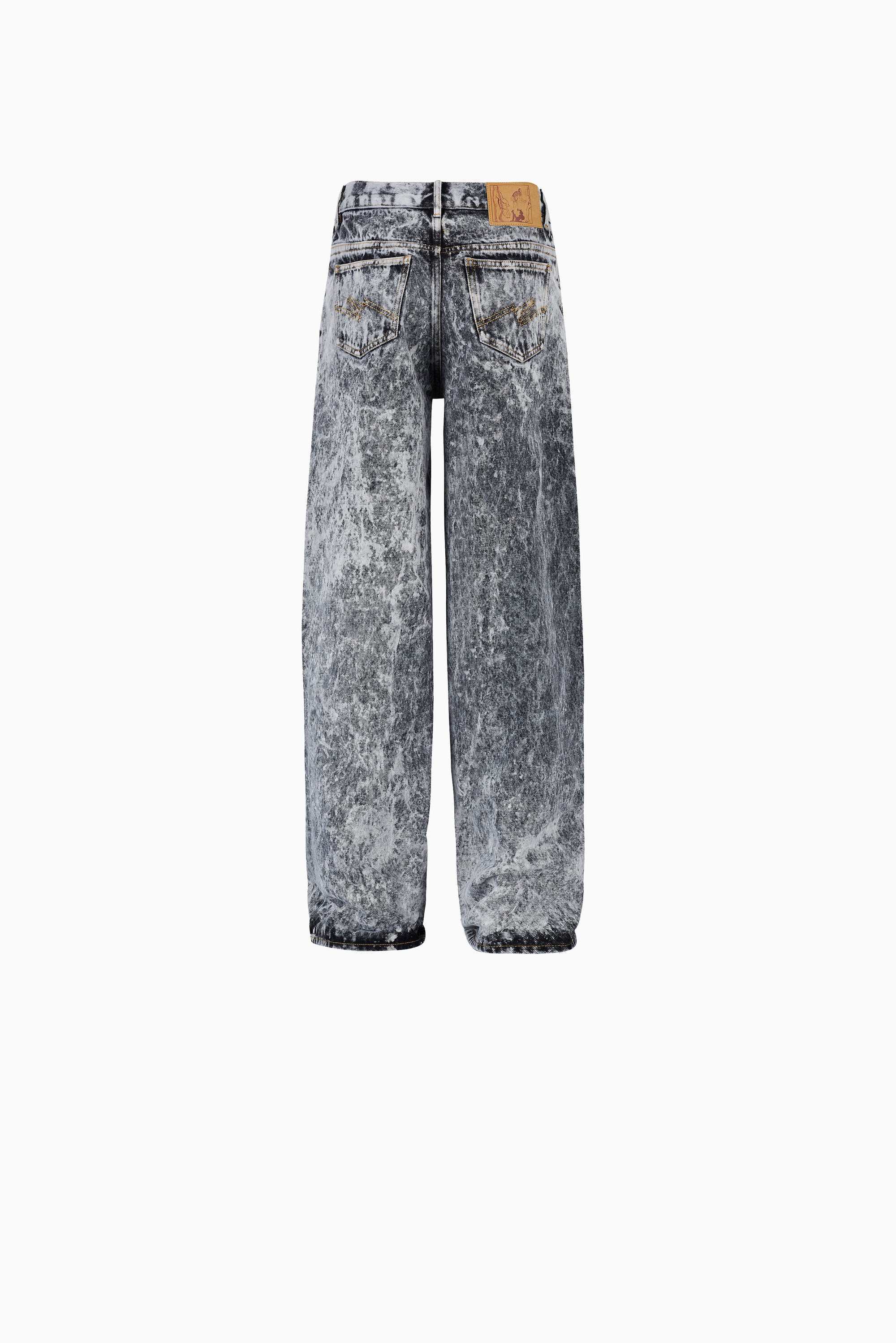 Martine Rose Zip Hem Jean - Grey