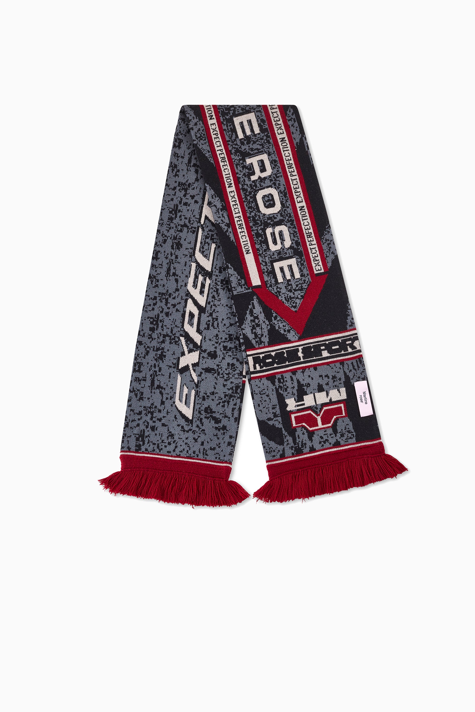 MARTINE ROSE Reversible Scarf - Grey