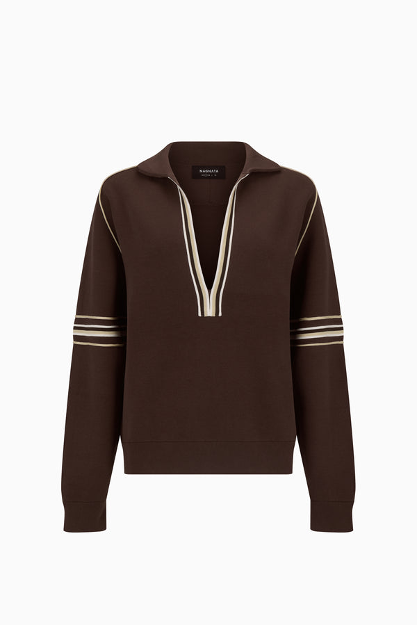 NAGNATA Organic Motley Jersey - Espresso