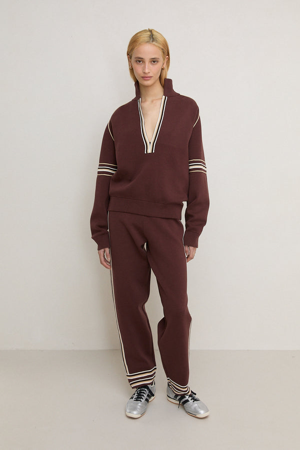 NAGNATA Organic Motley Jersey - Espresso