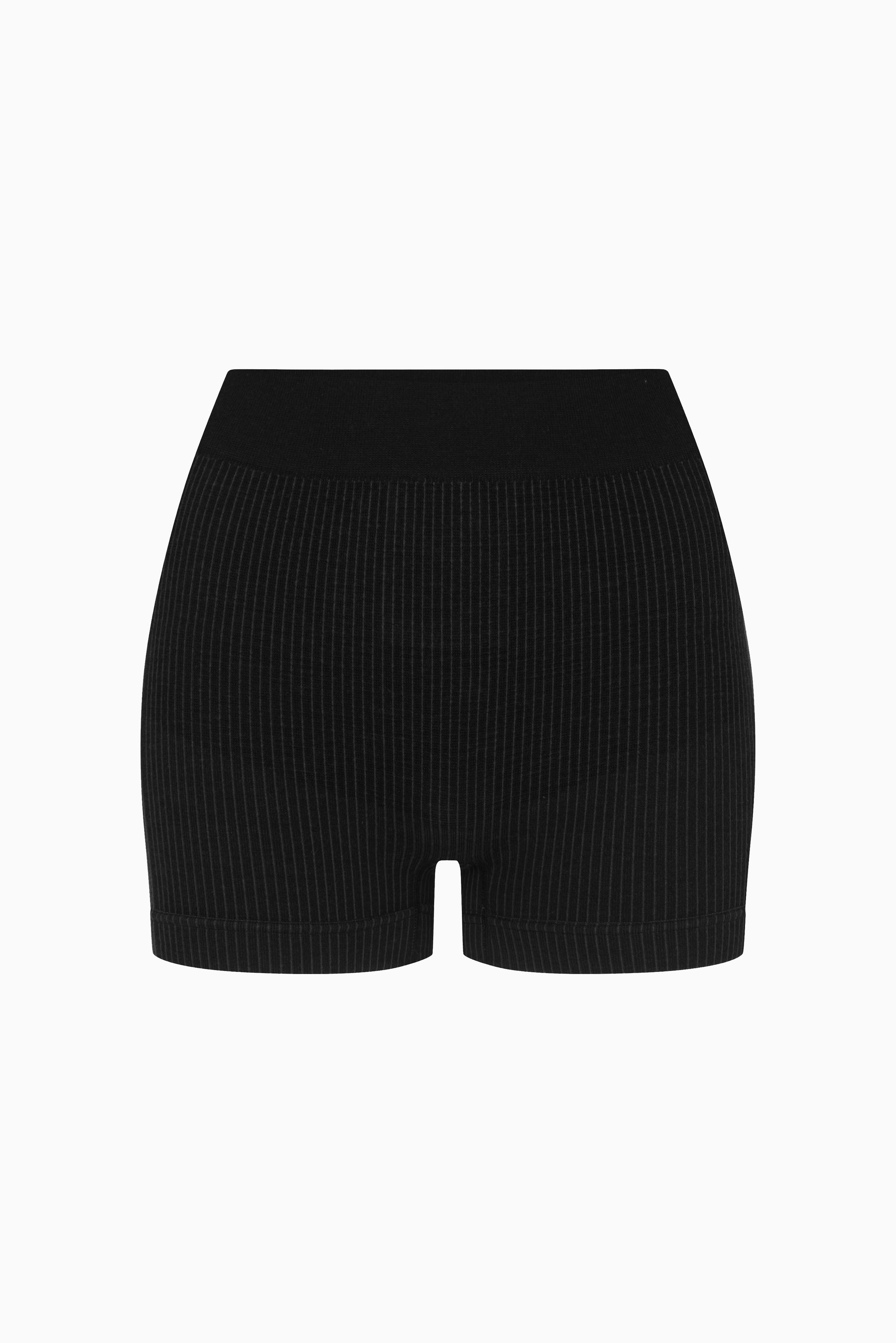 NAGNATA Classic Micro Wool Mini Short - Obsidian