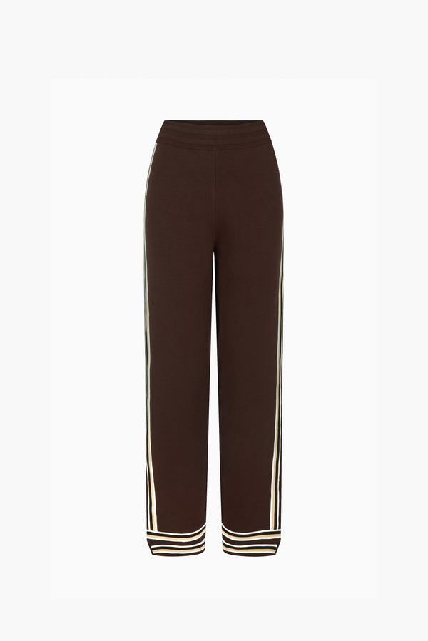 NAGNATA Organic Motley Trackpant - Espresso