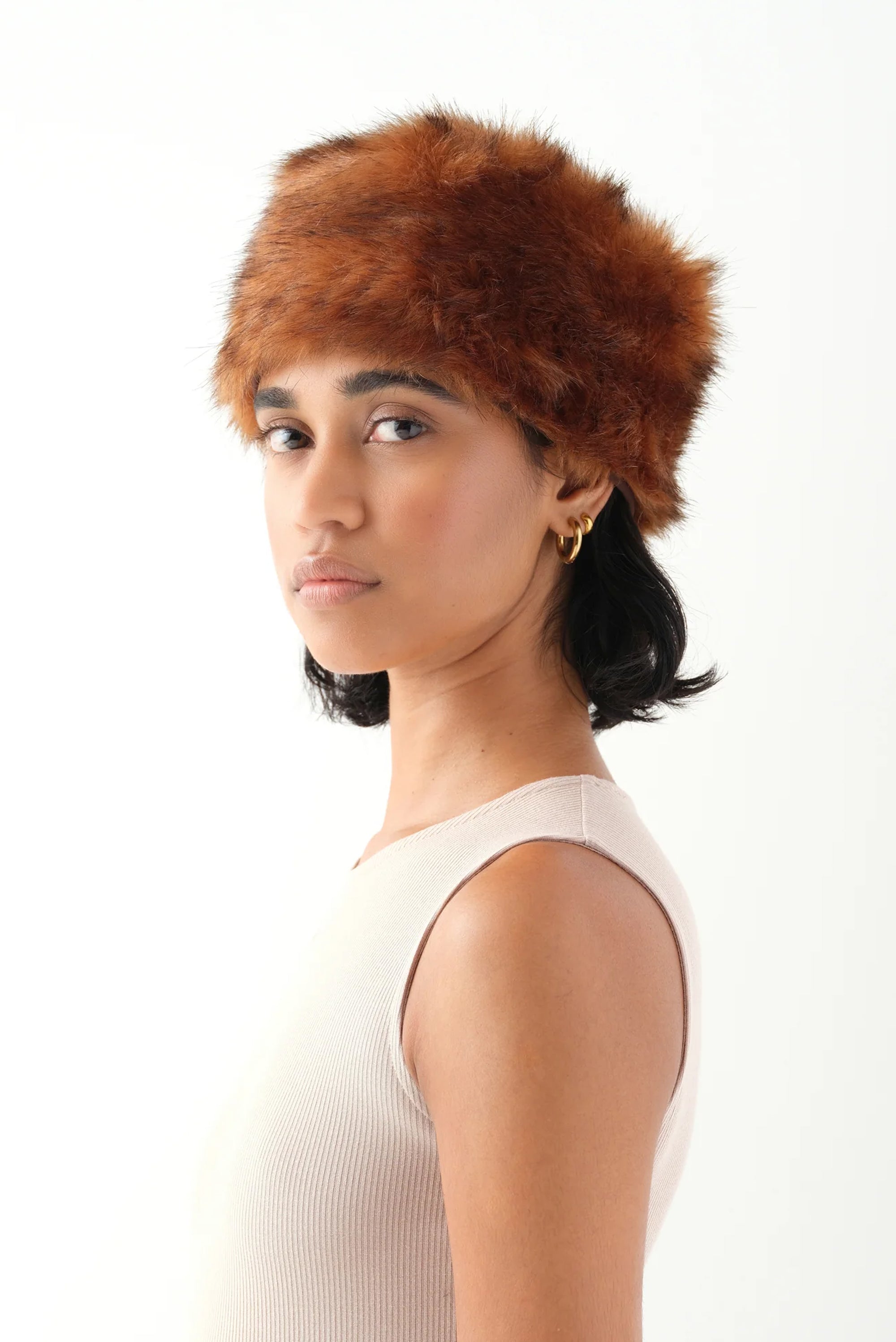 Natasha Hat - Ginger Composition