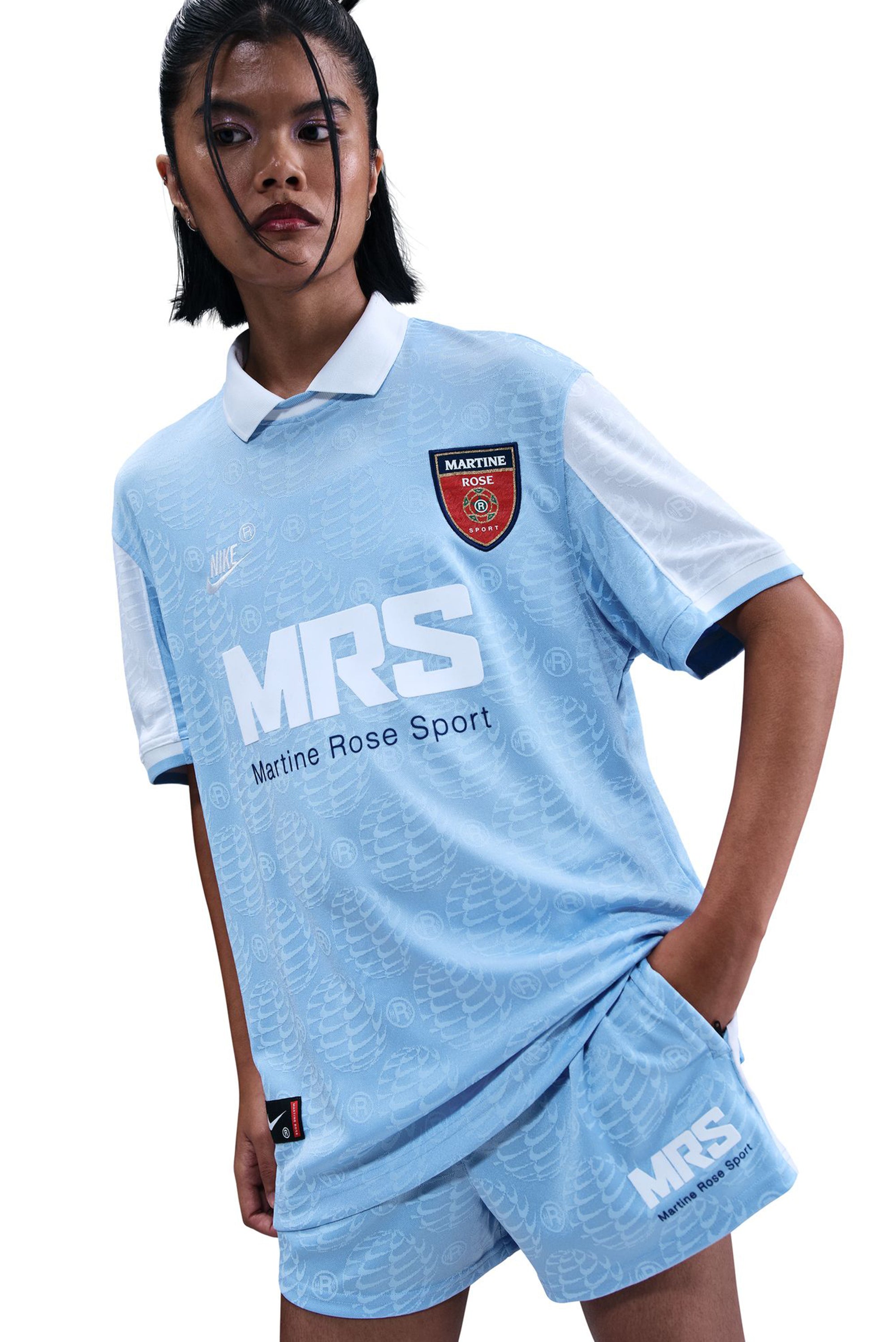 NIKE x MARTINE ROSE SPORT Men's Jersey - Psychic Blue/White