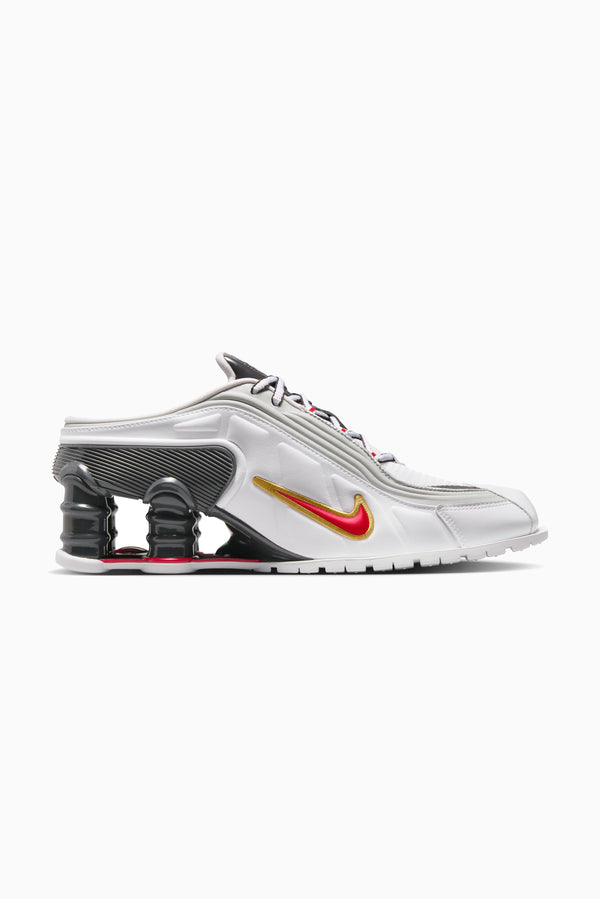 NIKE x MARTINE ROSE Shox MR4 - White/Varsity Red MTLC Platinum