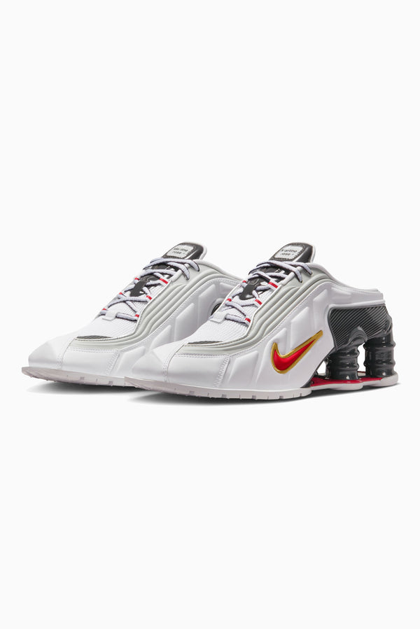 NIKE x MARTINE ROSE Shox MR4 - White/Varsity Red MTLC Platinum
