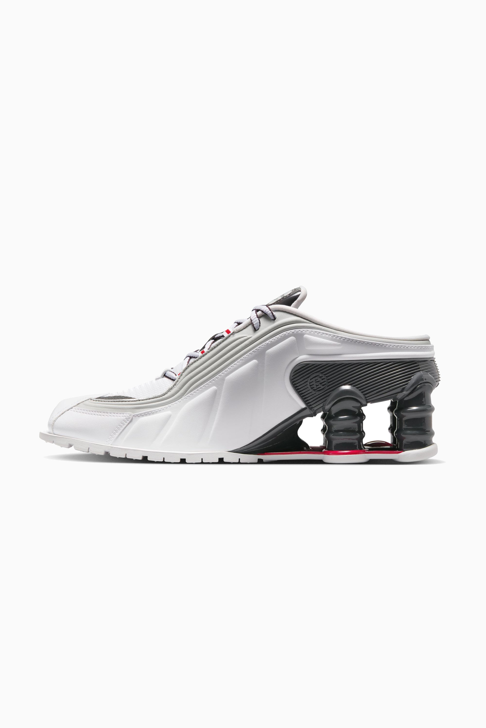 NIKE x MARTINE ROSE Shox MR4 - White/Varsity Red MTLC Platinum