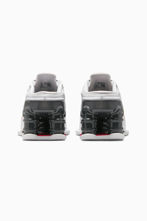 NIKE x MARTINE ROSE Shox MR4 - White/Varsity Red MTLC Platinum
