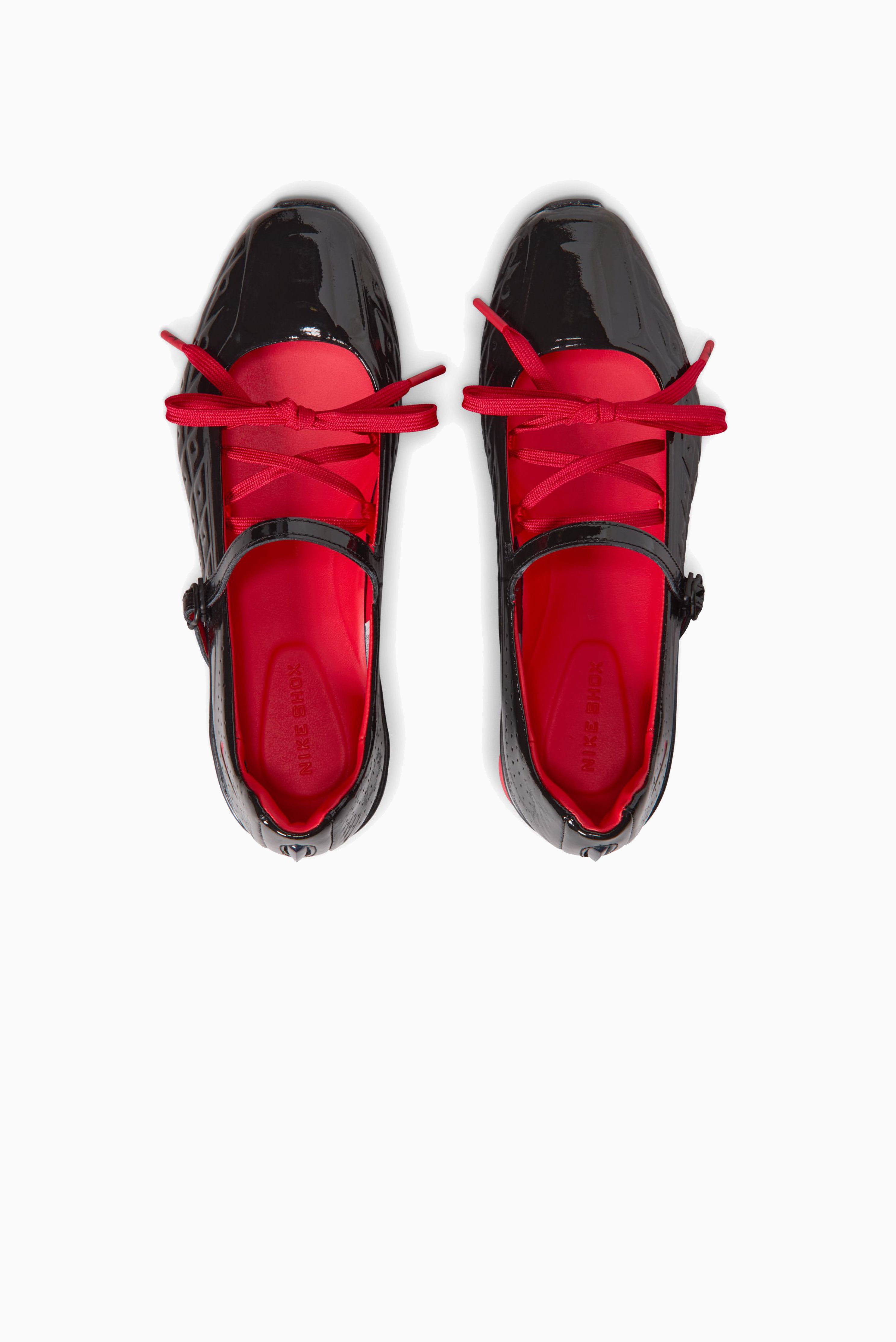 Nike x LABELHOOD Shox Z Calistra - Red/Black – MANE by Stable