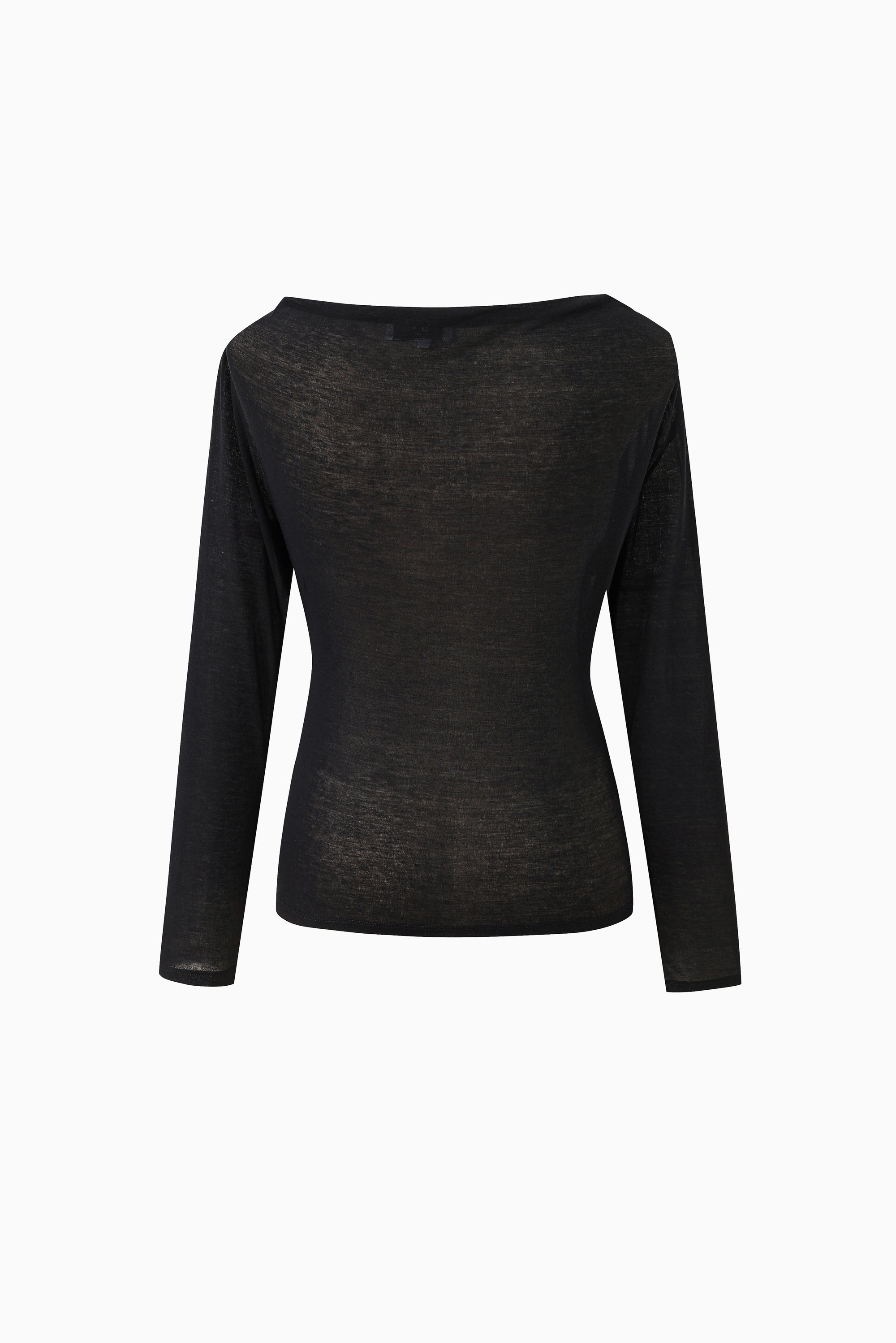 Nola L.Sleeve Top - Black
