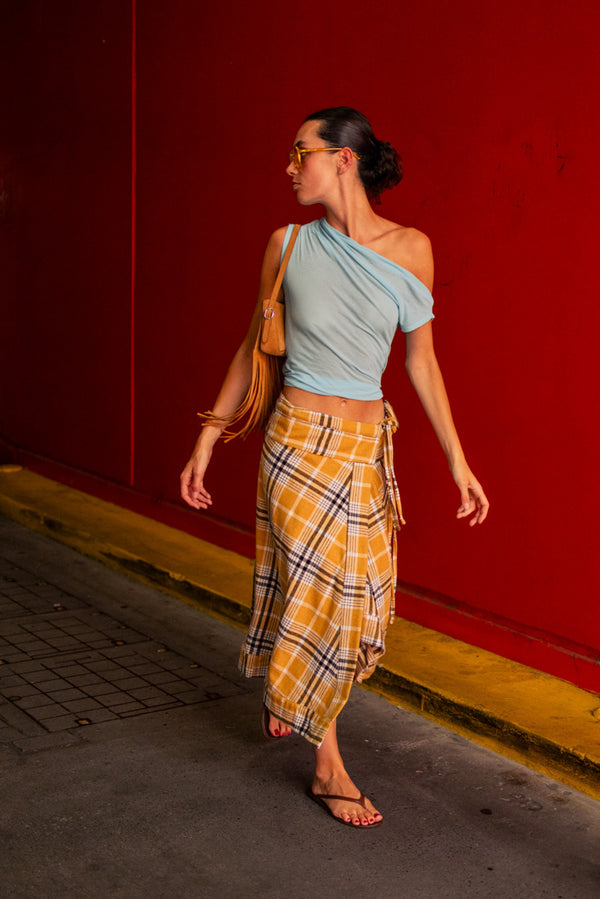 Nola Top - Arctic Blue