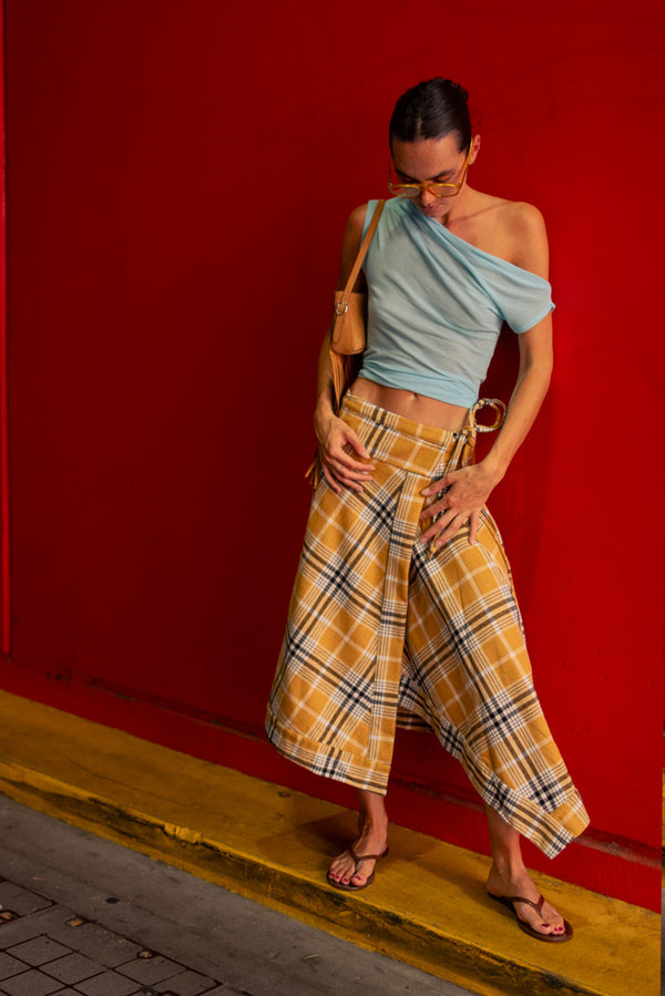 Nola Top - Arctic Blue