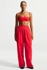NikeSKIMS Crunchy Nylon Wide Leg Pant - University Red