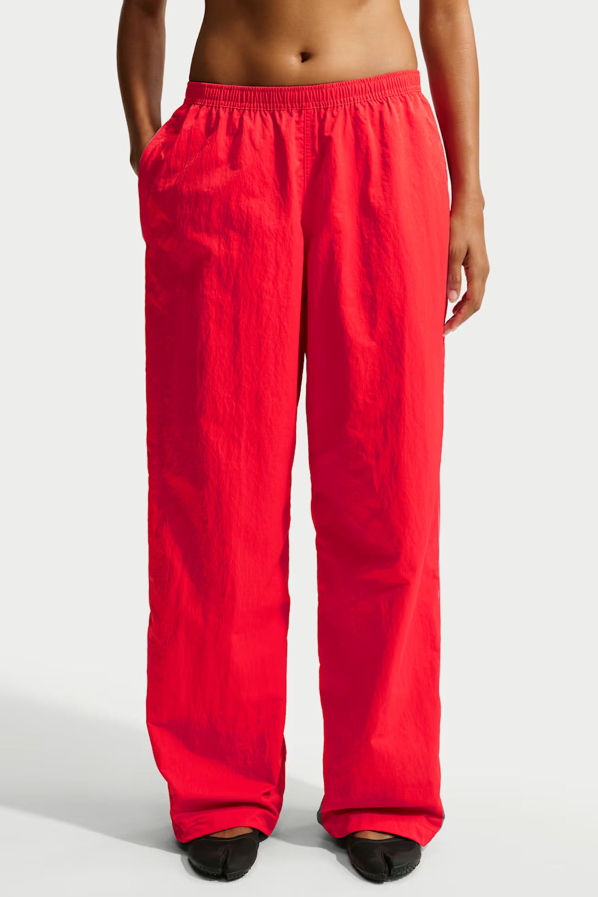 NikeSKIMS Crunchy Nylon Wide Leg Pant - University Red