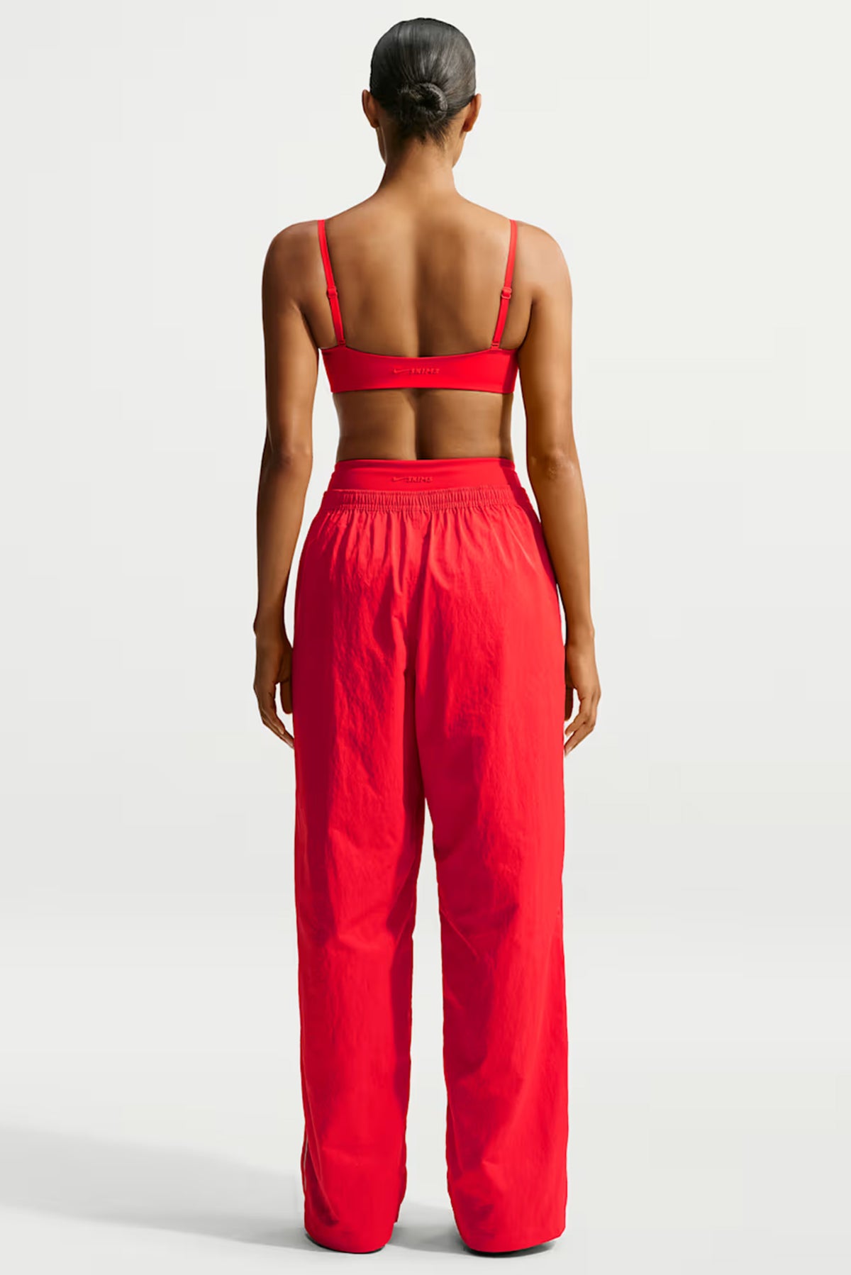 NikeSKIMS Crunchy Nylon Wide Leg Pant - University Red