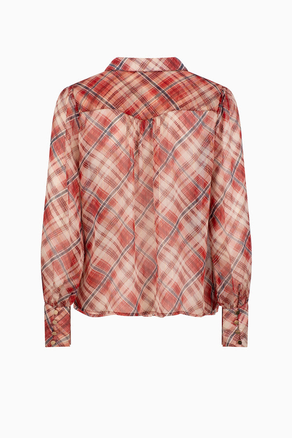ON PARKS Amore Shirt - Red Check