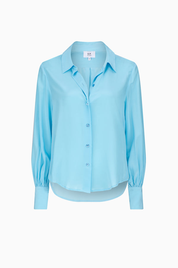 ON PARKS Silk Shirt - Calypso