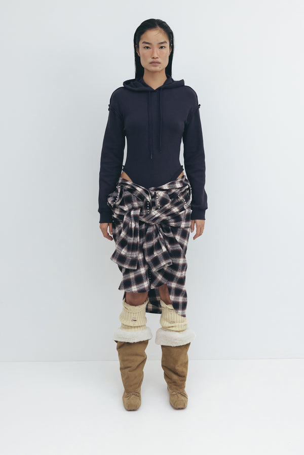 OPEN YY Hoodysuit - Black