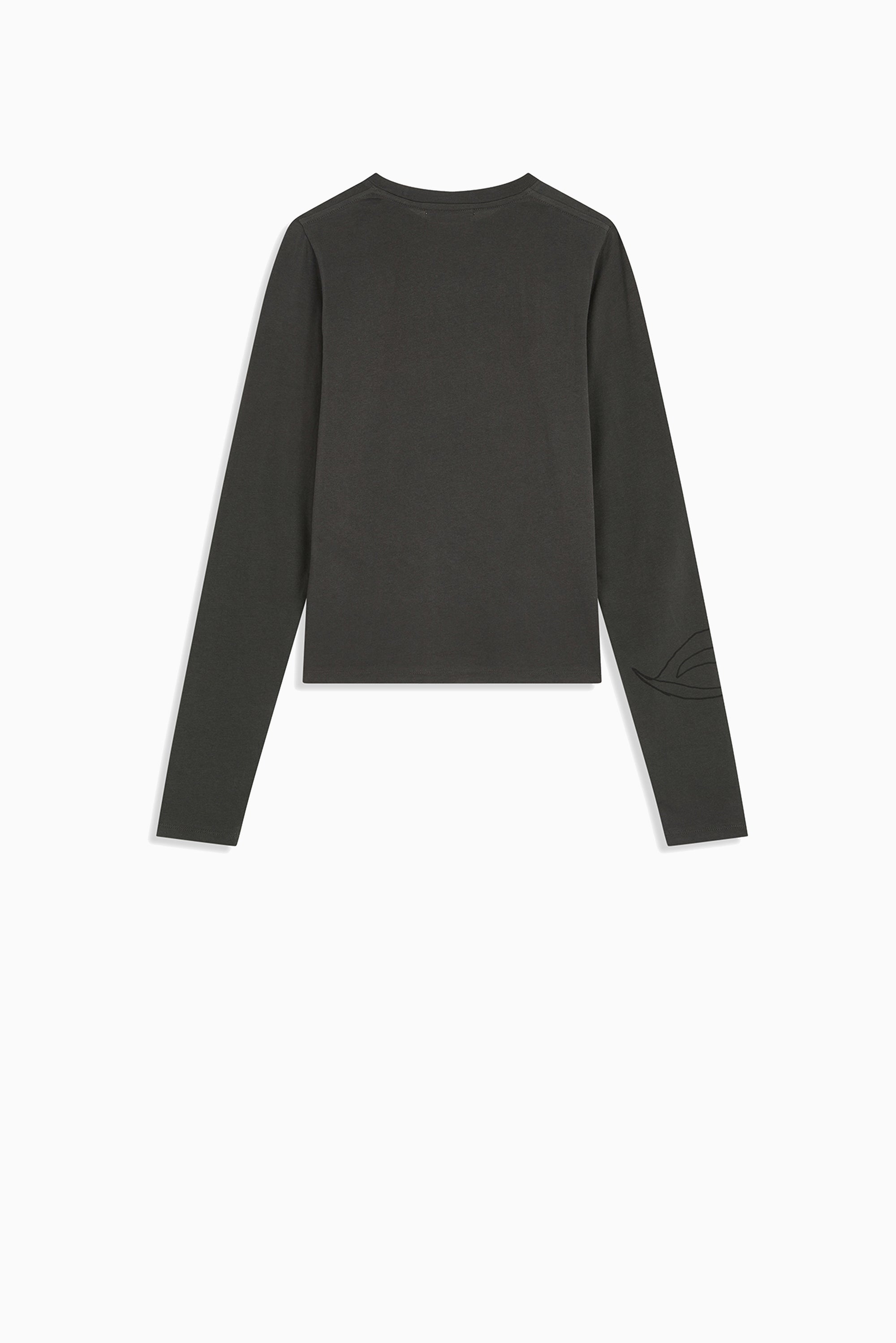 OPEN YY Beaded I Love Yy Tee - Grey