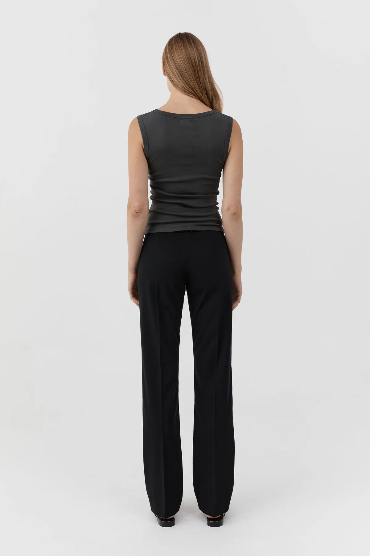 Organic Cotton 90s Top - Dark Moss