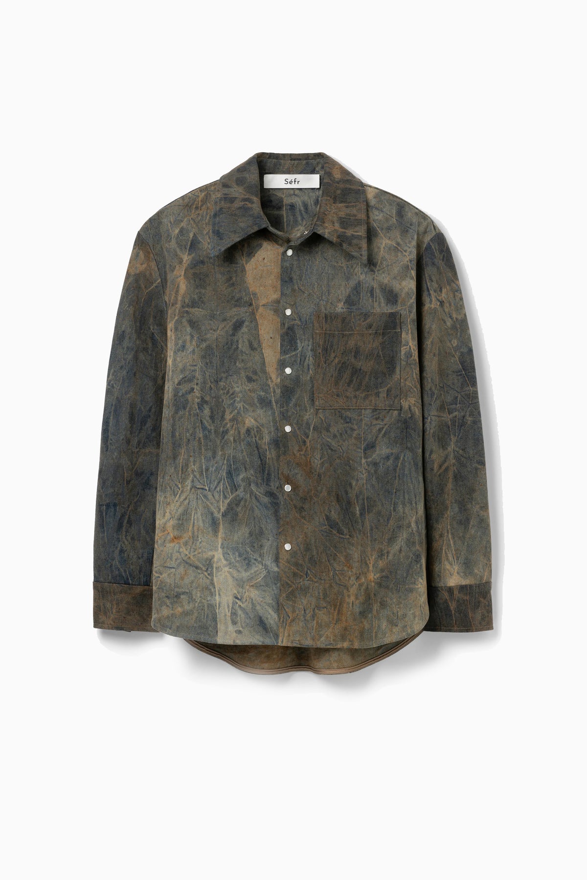 Over-Dyed Overshirt - Muted Neutrals