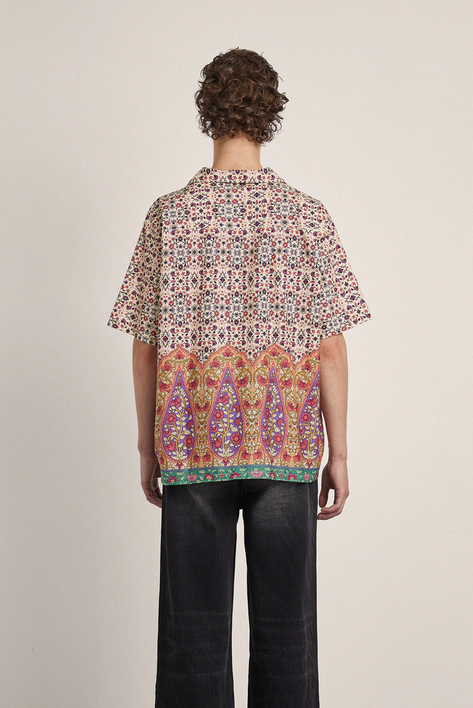 Paisley Print Camp Shirt - Multi