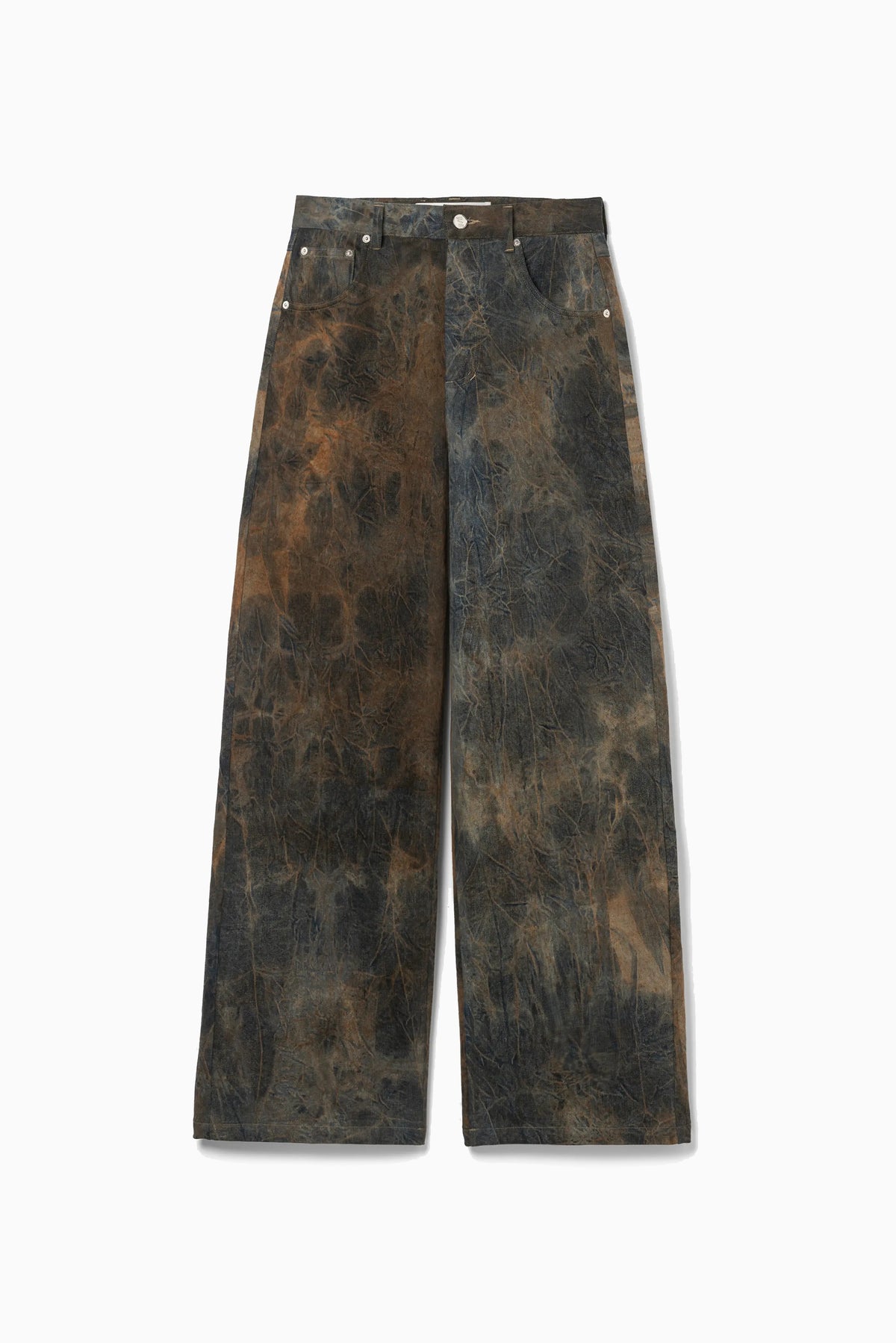 Over-Dyed Relaxed Cut Trouser - Muted Neutrals
