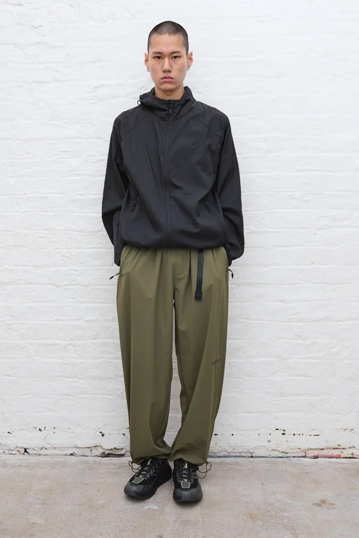 Everyday Stretch Nylon Trousers - Olive