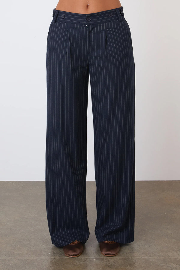 PEACHY DEN Lennox Trousers - Heavy Lead