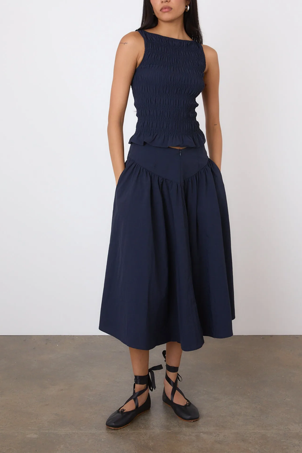 PEACHY DEN Deba Top - Midnight