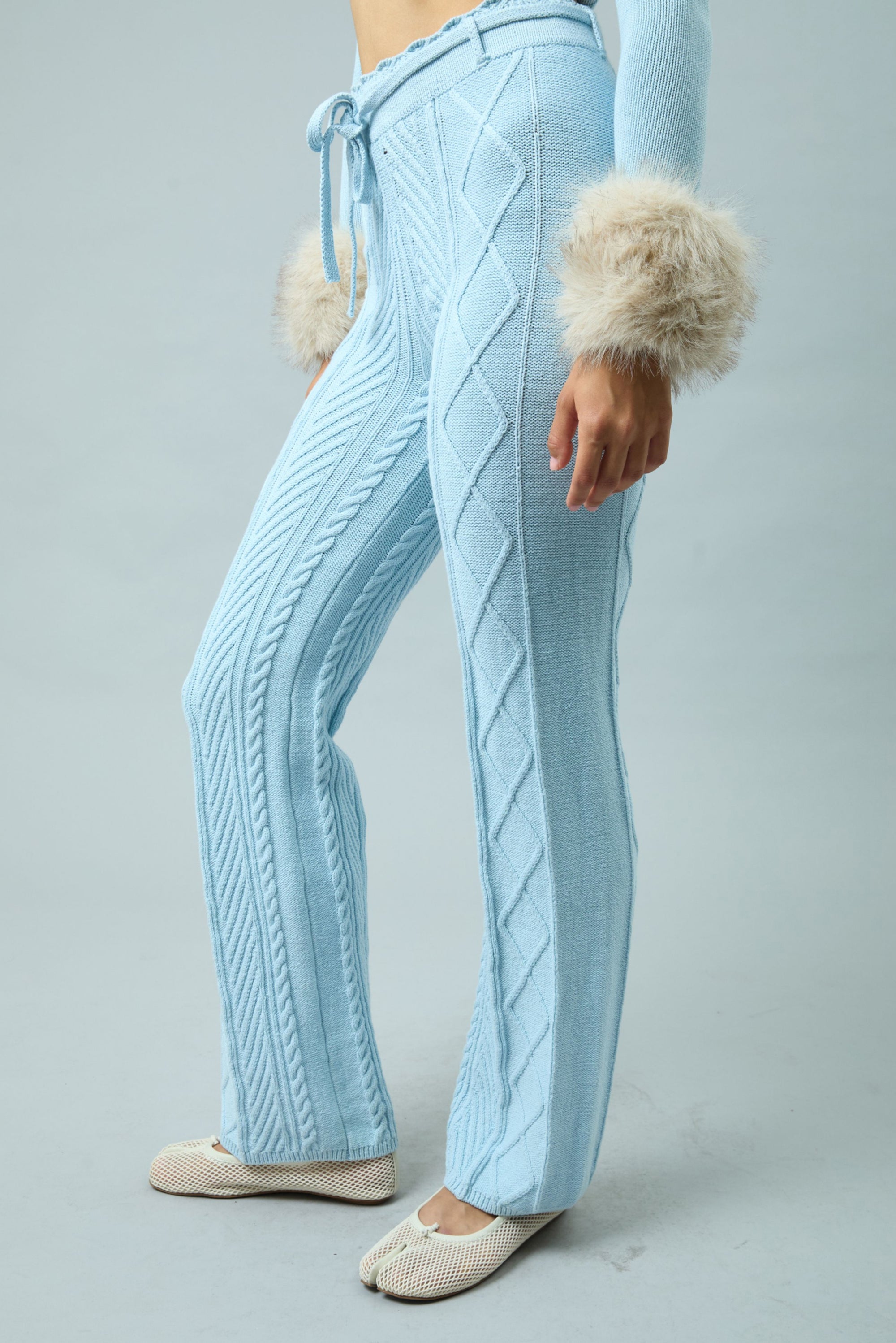 Peggy Pant - Pale Blue