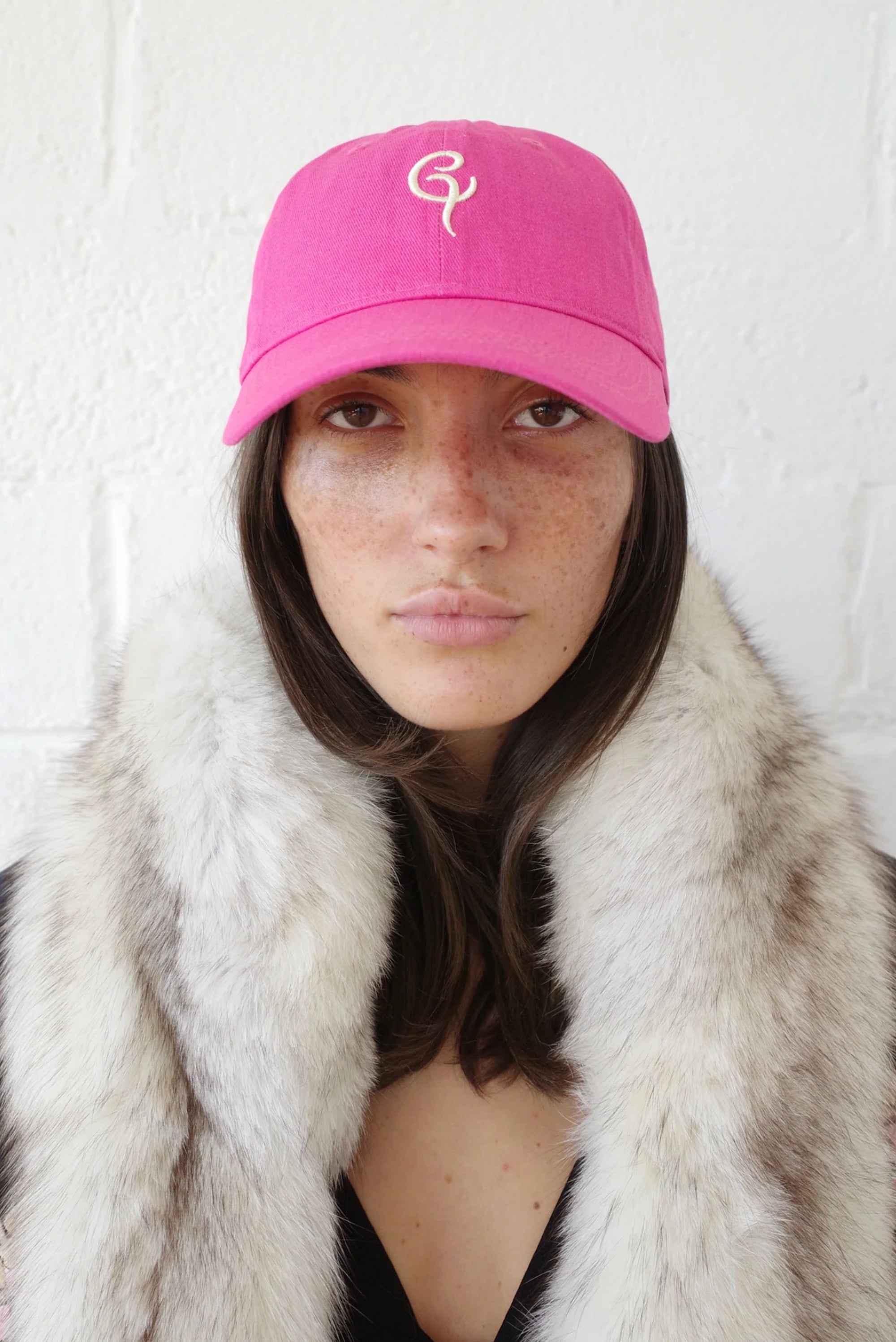 Ci Baseball Cap - Neon Pink