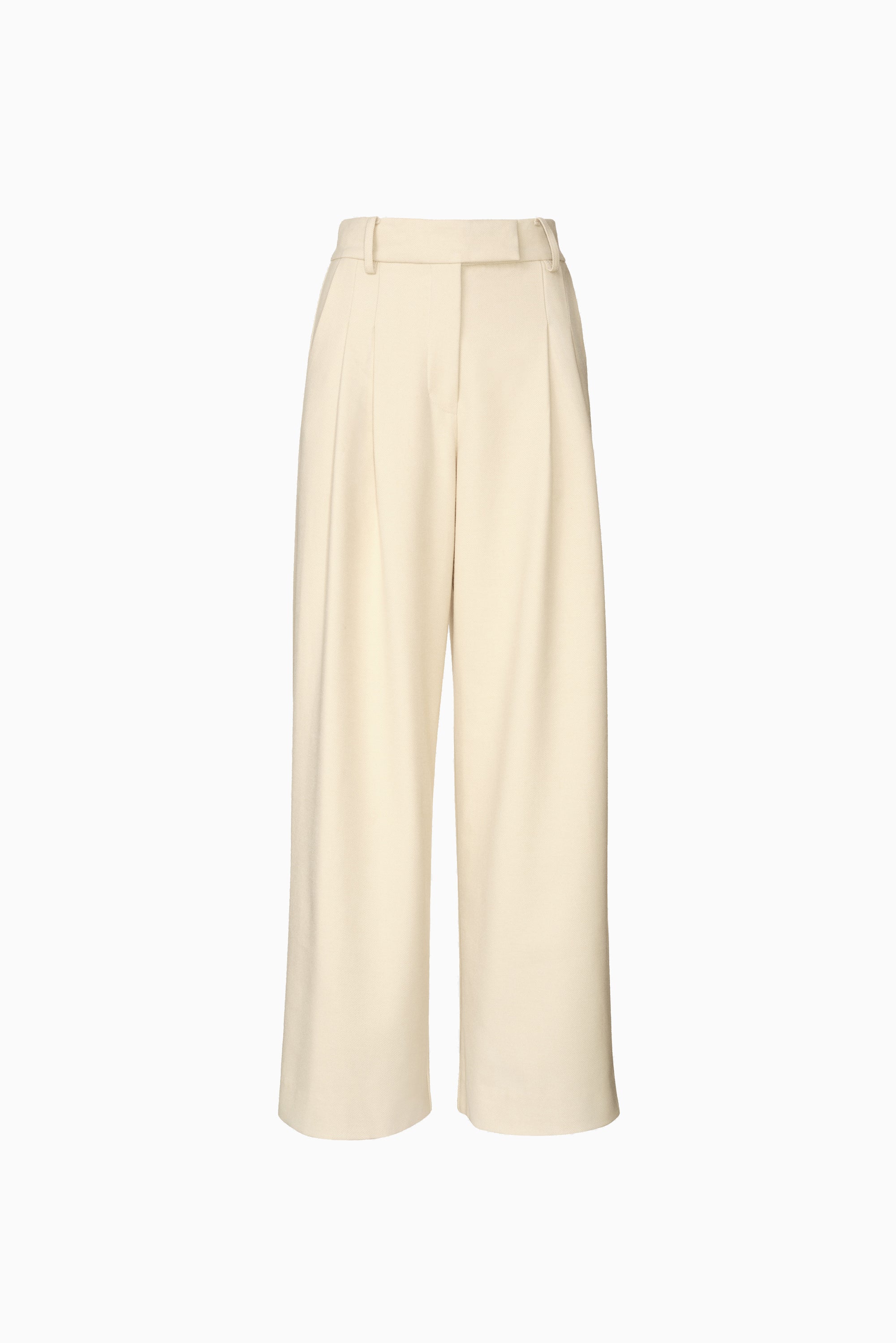 ON PARKS Province Pleated Pant - Creme