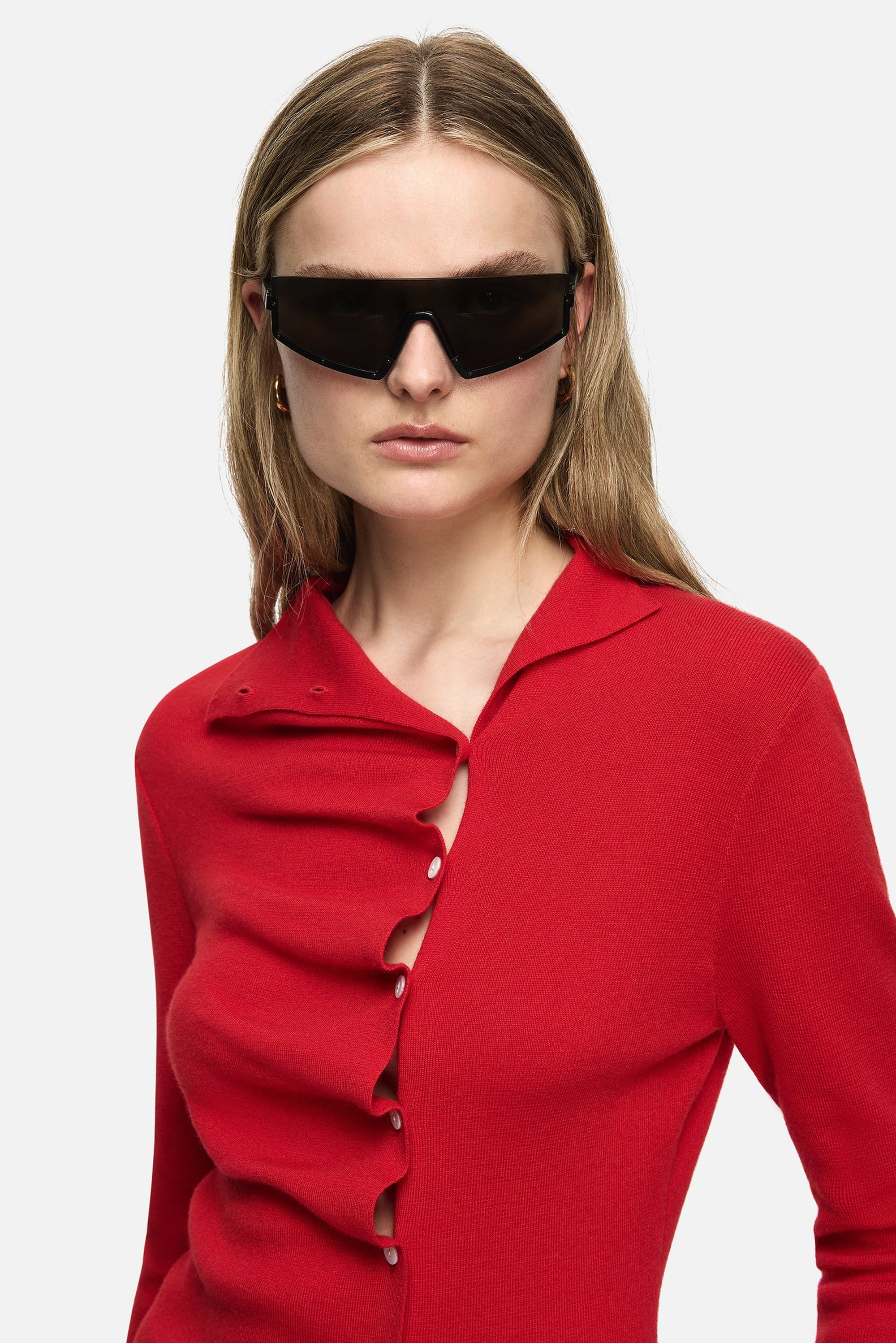 Ellidy Cardigan - Red
