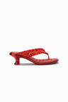Melissa x GANNI Thing Kitten Heel - Red