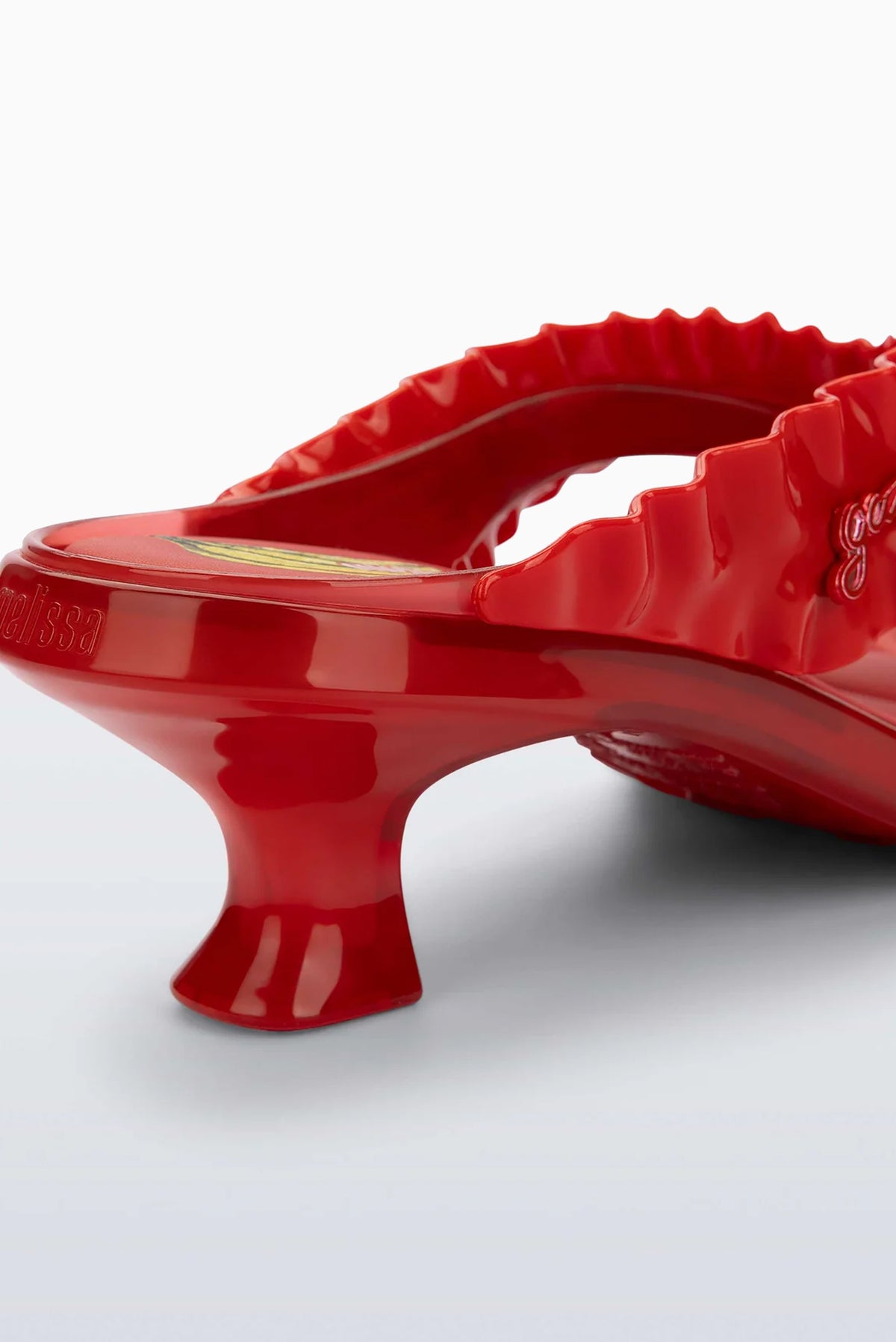 Melissa x GANNI Thing Kitten Heel - Red