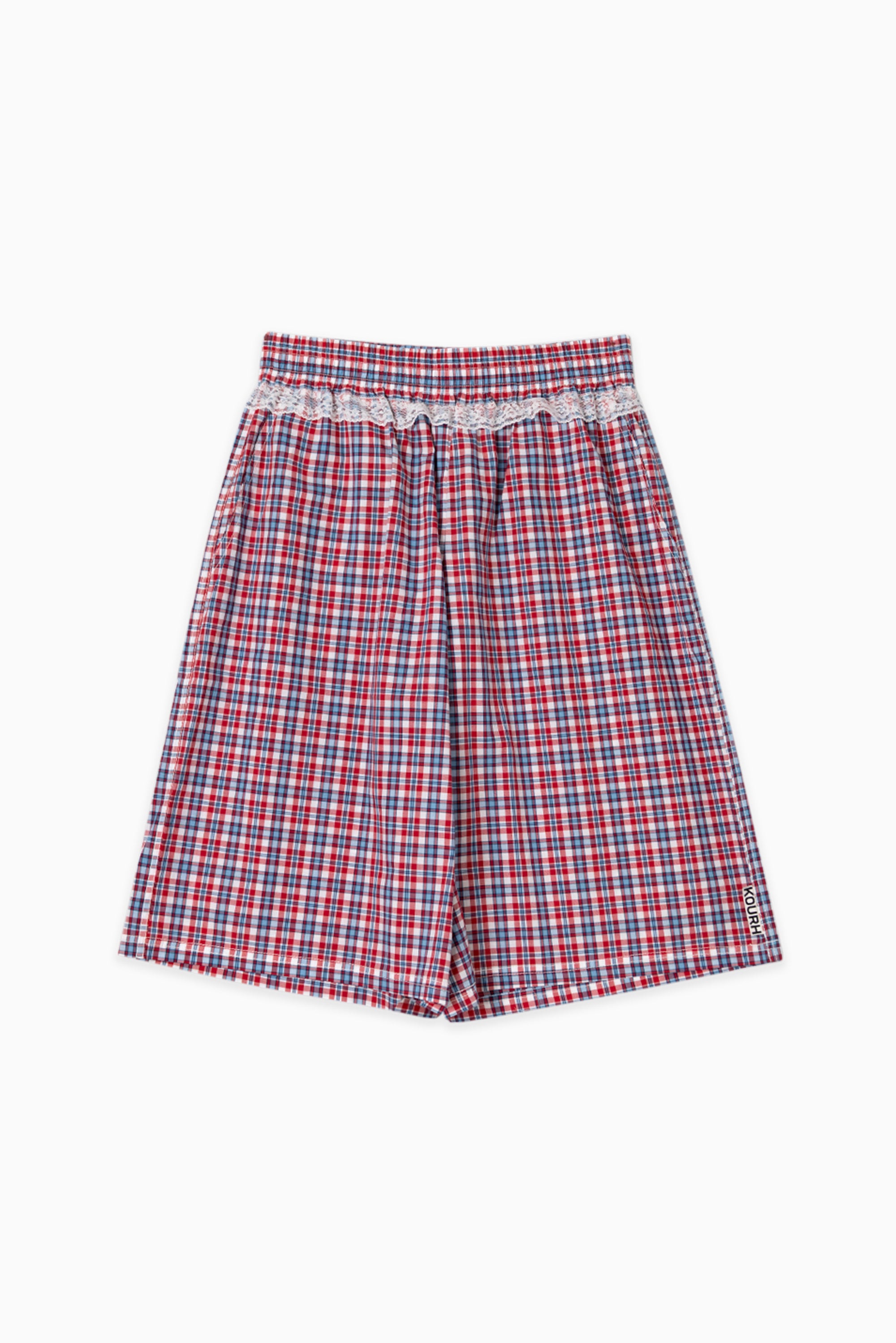 Studio Shorts - Red Check